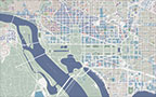 Washington, DC detailed Map